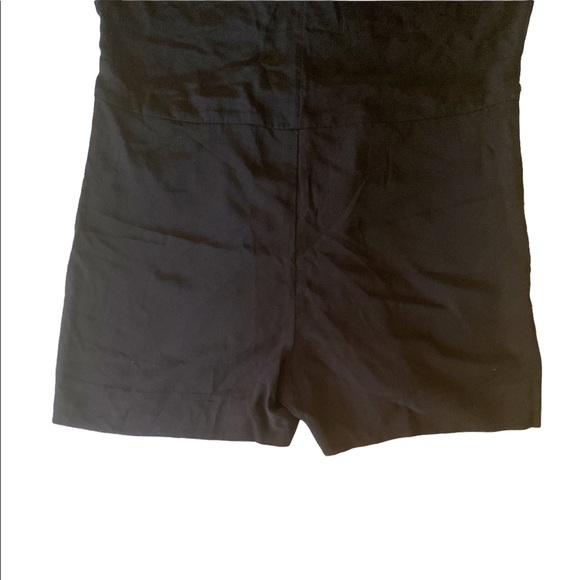 COS Black Silk Minimalist Utility Style Jumpsuit Romper - 2 - Picture 8 of 10